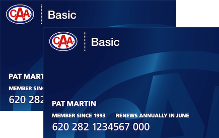 CAA Basic Membership Cards