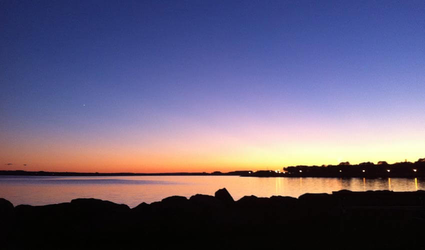 Sunset of Victoria Park, Charlottetown