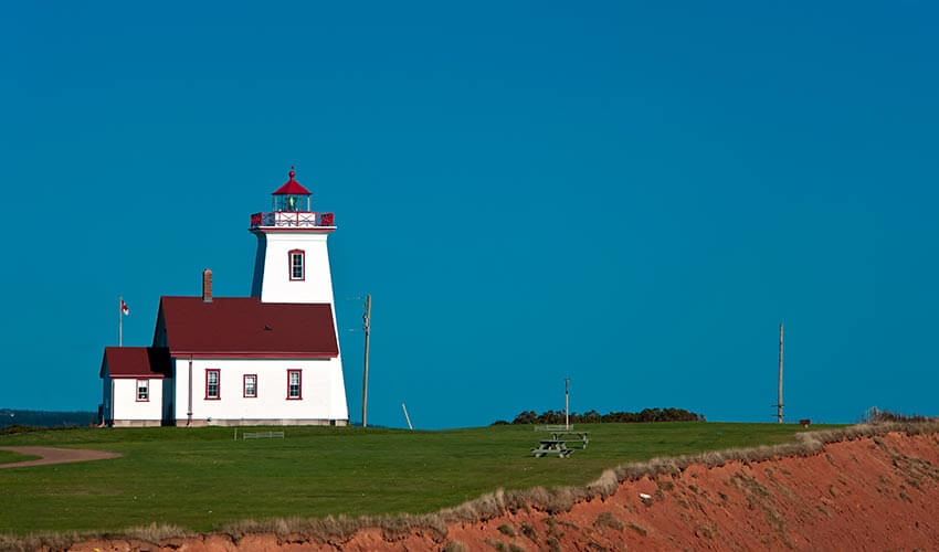 Wood Islands Lighthouse, Prince Edward Island.
