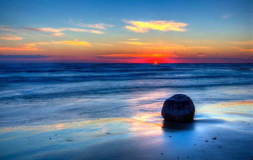 Sunset at Lake Ontario