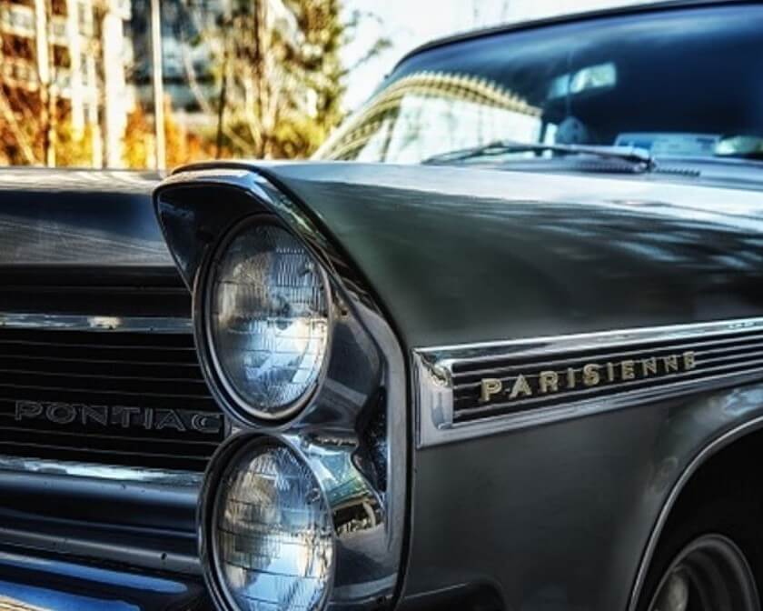 Classic Pontiac car.