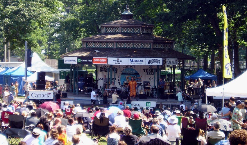 The Grandstand, Beaches Jazz Festival, Toronto.