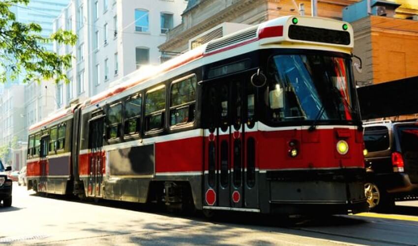 Toronto TTC street car.