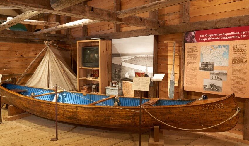 A museum featuring major watercraft traditions of Canada.