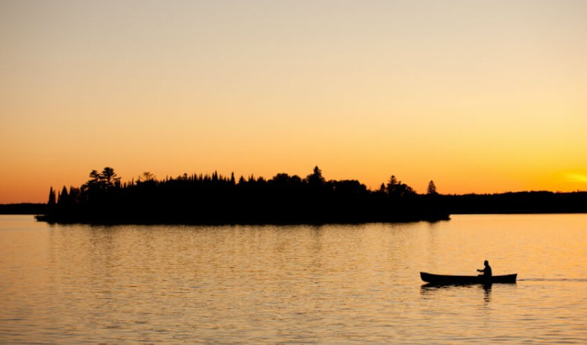 Breathtaking view of the thousand islands, Gananoque.