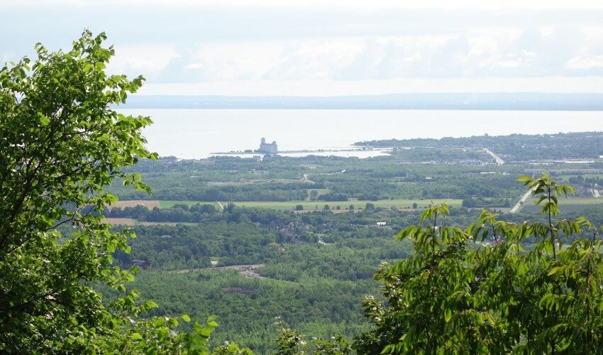 Collingwood view of Georgian Bay.