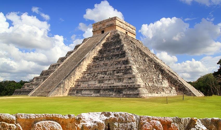 The Wall of Skulls, Chichen Itza.