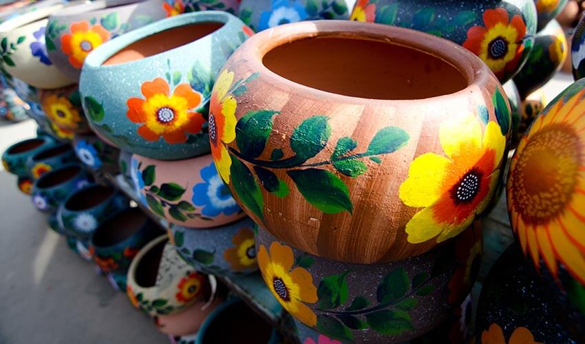 Local Mexican crafts.
