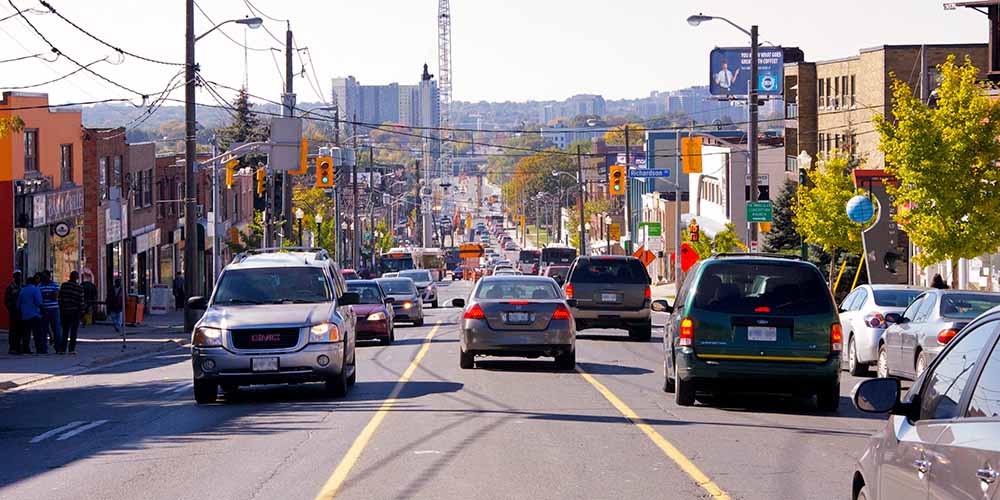 Eglinton Avenue East was voted CAA's Worst Road of 2019 for its traffic