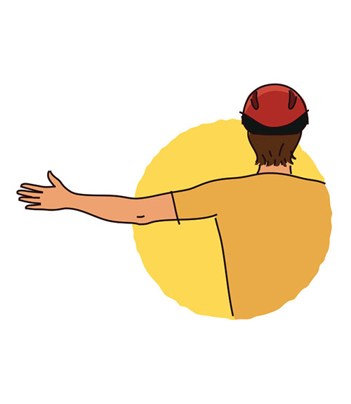 What You Need to Know to Understand Cyclists’ Hand Signals