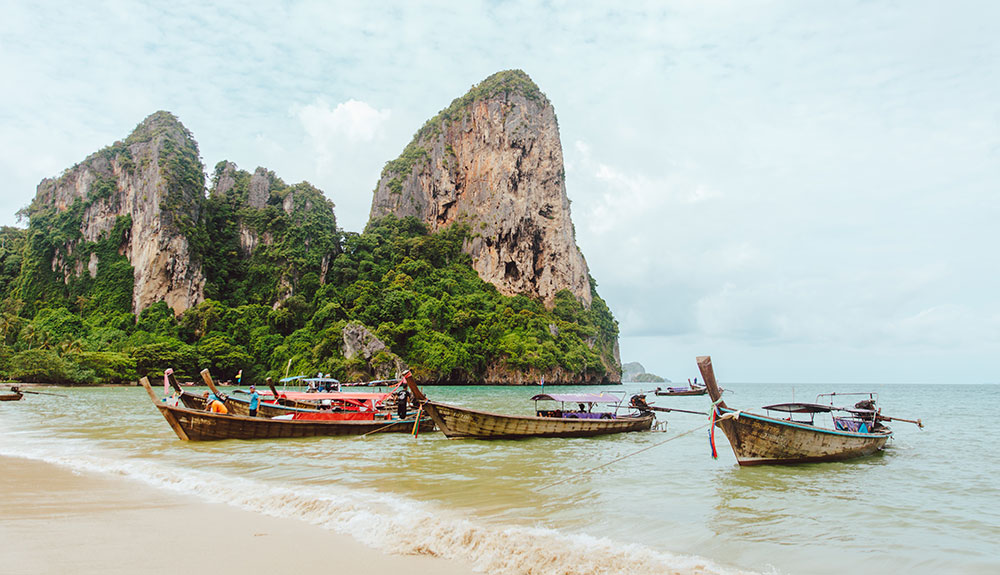 Railay Beach in Krabi, Thailand