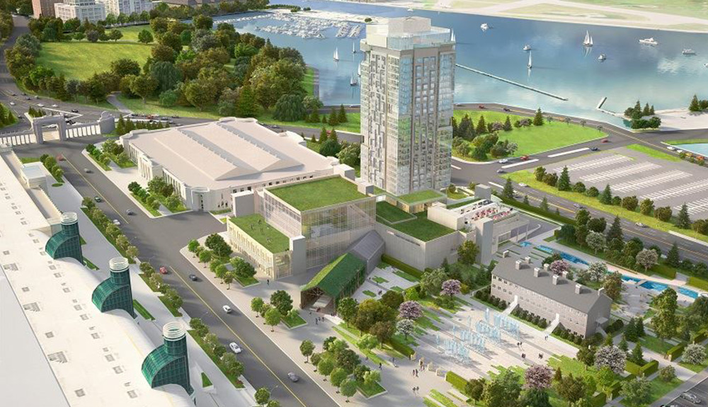 Rendering of Hotel X Toronto Complex