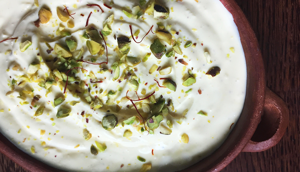 Bowl of yogurt sprinkled with pistachio made in the 9-in-1 Instant Pot
