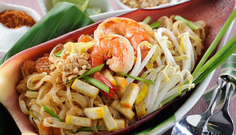Shrimp Pad Thai at Mango Tree Bistro
