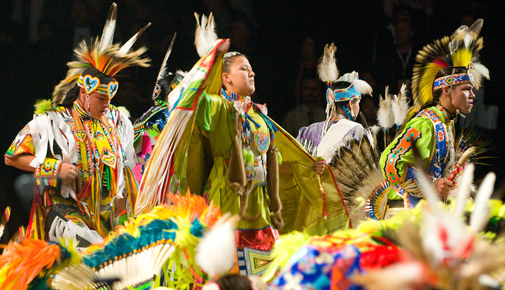 The Manito Ahbee Festival in Winnipeg