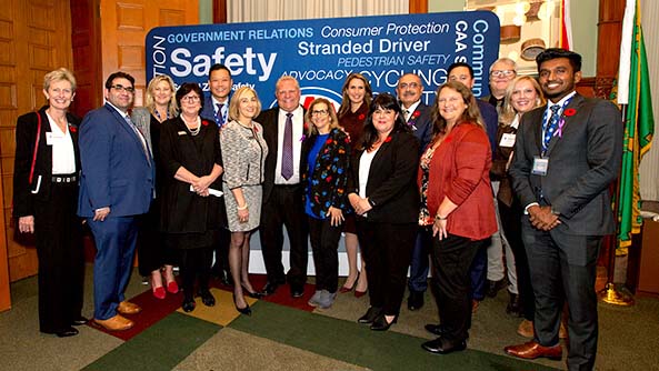 CAA's annual Advocacy Day event at Queen's Park.