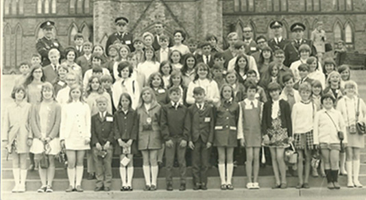 Vintage school photograph