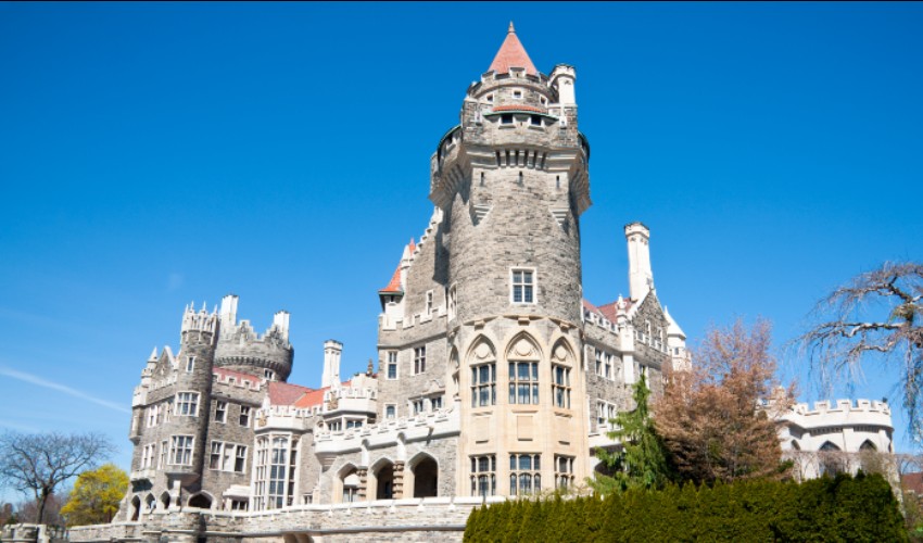 Casa Loma castle in Toronto.