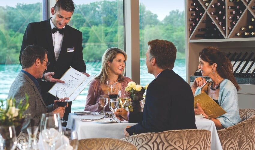 Chefs Table AmaWaterways Cruise.