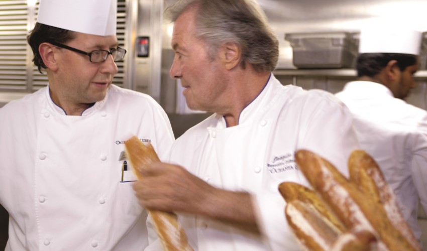 Executive Culinary Director is Master Chef Jacques Pepin.