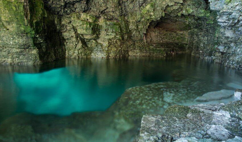 Cyprus Lake Grotto in Georgian Bay.