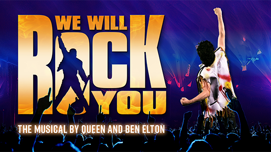 Logo for WE WILL ROCK YOU