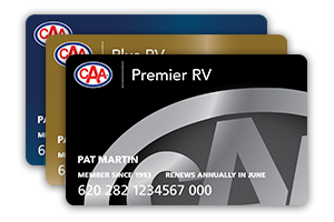 CAA membership cards