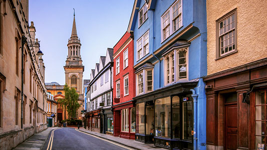 Colourful Houses, England
