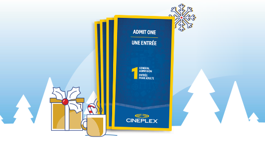 Cineplex movie tickets