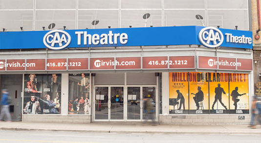 CAA Theatre exterior