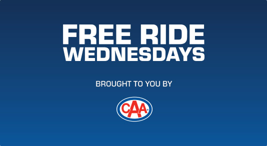 Free Ride Wednesdays