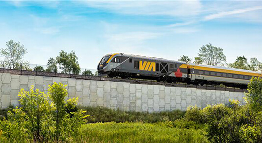 Via Rail Train