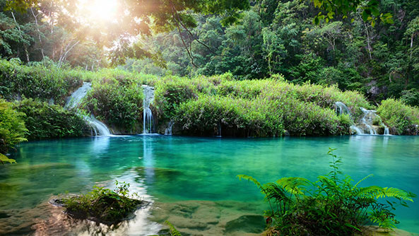 Semuc Champey, Guatemala.