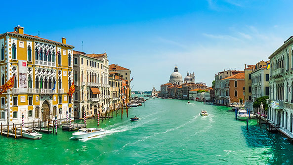 The Grand Canal, Venice.