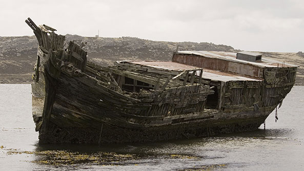 Stanley Harbour, East Falklands