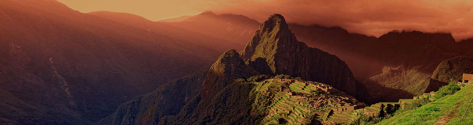 Machu Picchu, the world heritage Inca site.
