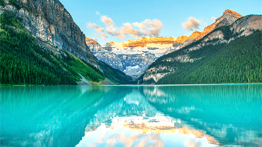 Lake Louise in Banff National Park, Alberta, Canada