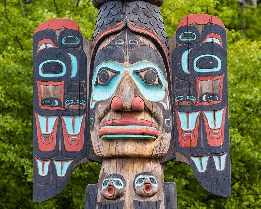 Totem pole – Ketchikan, Alaska