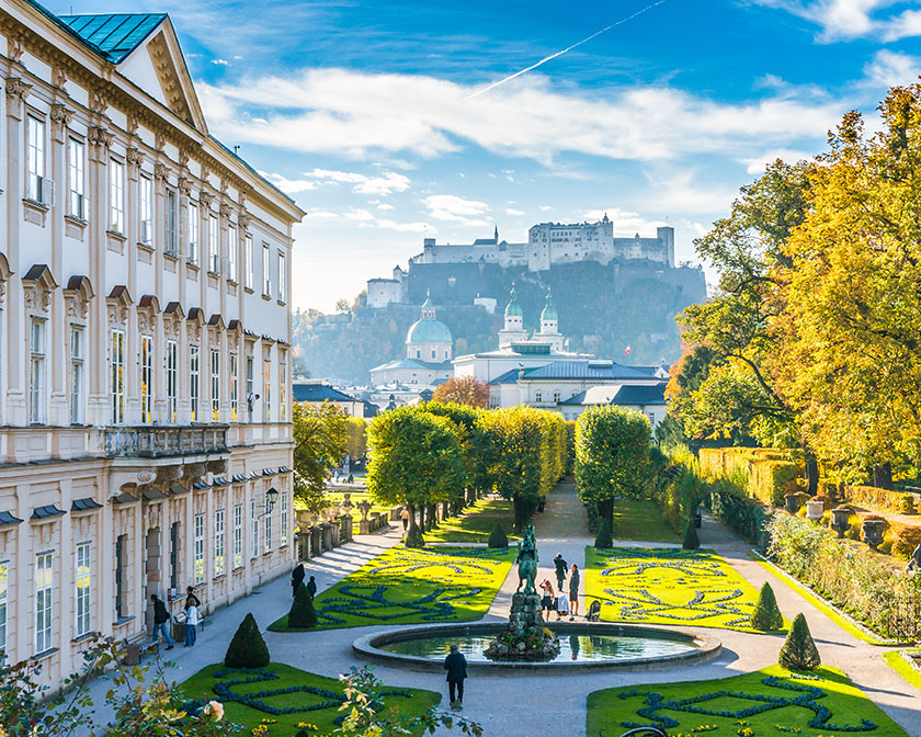 Salzburg Mirabel Gardens.