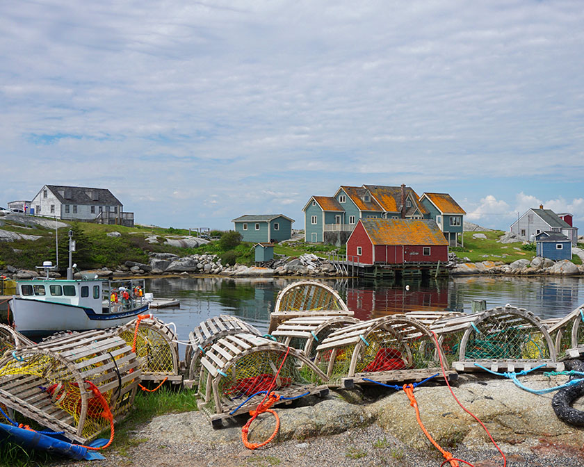 Lobster traps, Peggy's Cove