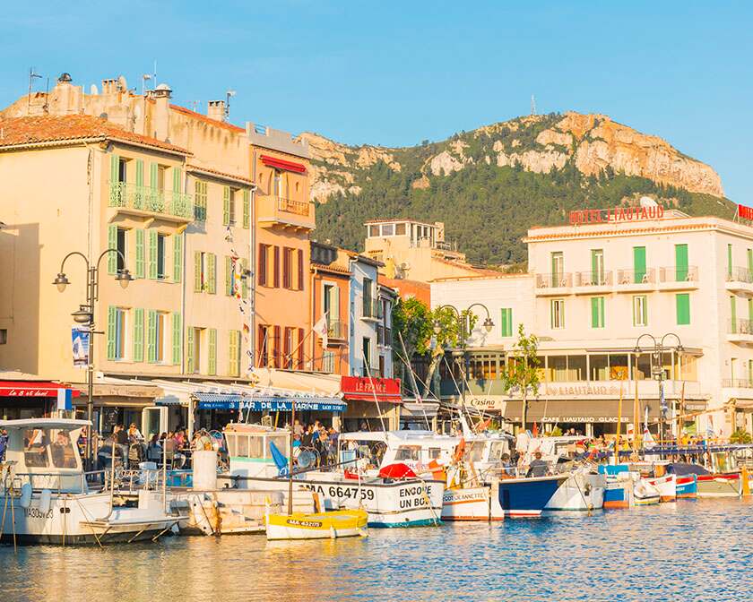 Cassis harbour, Provence, French Riviera