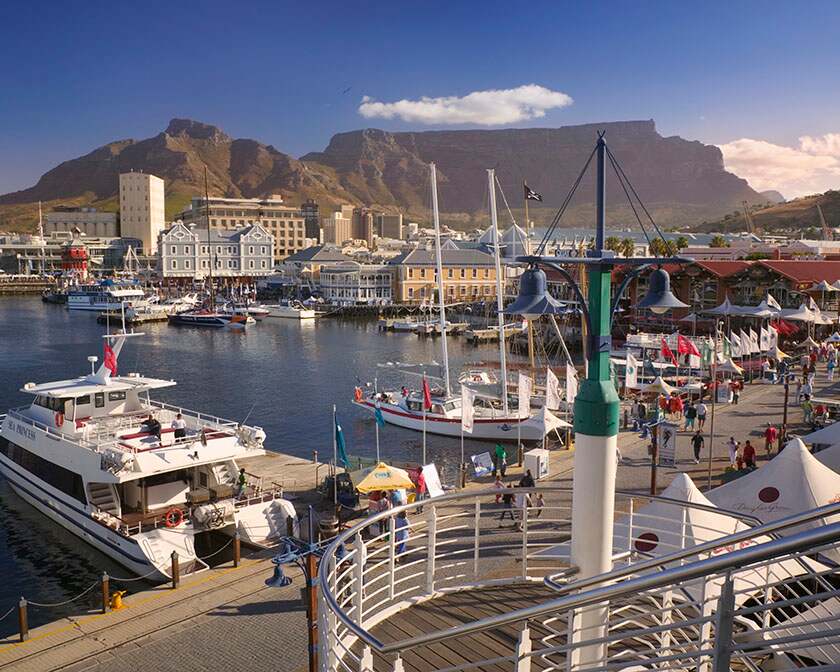 Cape Town waterfront.