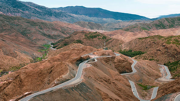 Atlas Mountain Range.