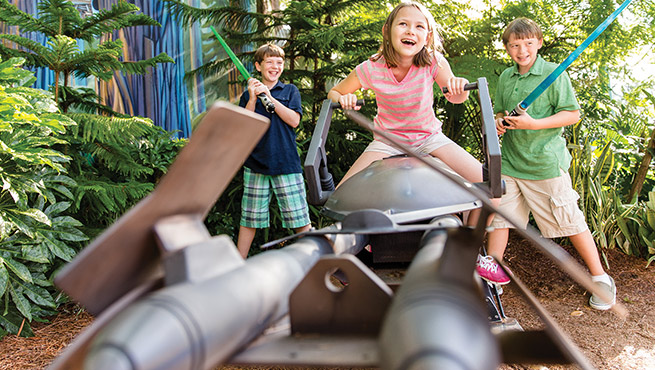 Kids playing at Hollywood Studios