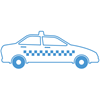 Taxis/Ubers/Lyft vehicles