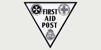 Logo of First Aid Post from 1934